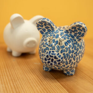 Grande tirelire cochon